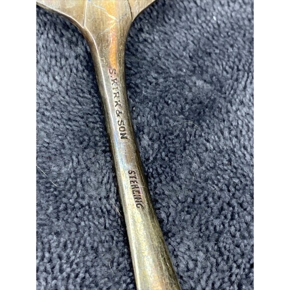 Vintage Sterling Silver .925 S Kirk & Sons 6 3/4" Jelly Server Spatula ~42g - Picture 8 of 10